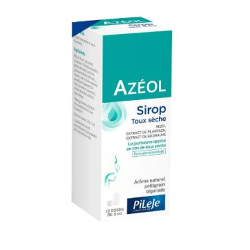 Pileje Azéol Sirop Toux Sèche 75ml