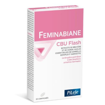 Pileje Feminabiane CBU Flash 20 comprimés