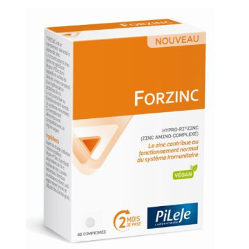Pileje Forzinc 60 comprimés