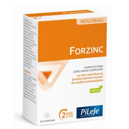 Pileje Forzinc 60 comprimés