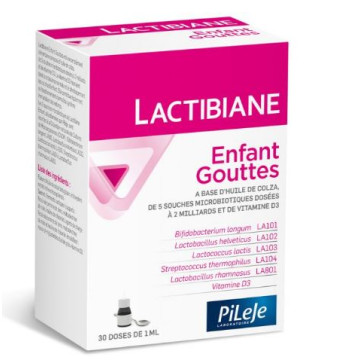 Pileje Lactibiane Enfant Gouttes 30ml