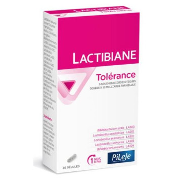 Pileje Lactibiane Tolérance 30 gélules