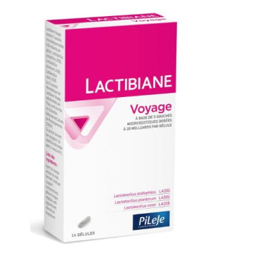Pileje Lactibiane Voyage 14 gélules