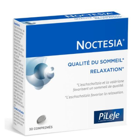 Pileje Noctesia Qualité de sommeil et Relaxation 30 comprimés