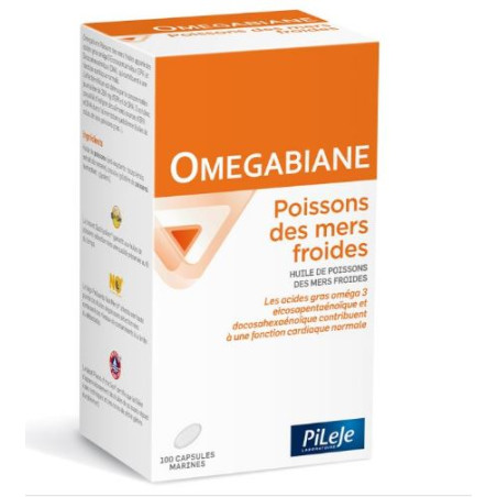 Pileje Omegabiane Poissons Des Mers Froides 100 capsules