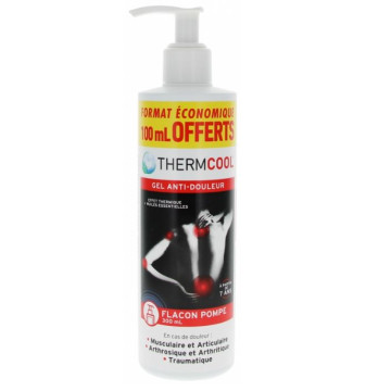 ThermCool Gel Anti-Douleur 200ml + 100ml Offert