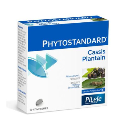 Pileje Phytostandard Cassis et Plantain 30 comprimés