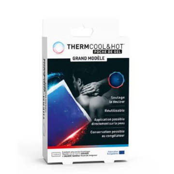 Thermcool & Hot Grand modèle 1 poche 17x26cm Action Chaud ou Froid