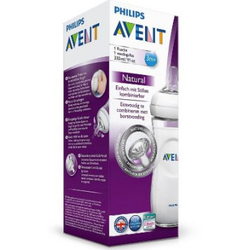 Avent Biberon Natural 330ml  lot de 2 biberons
