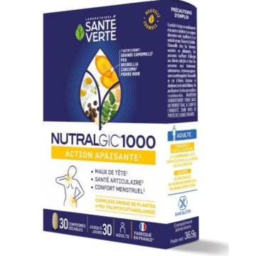 Santé Verte Nutralgic 1000 30 comprimés