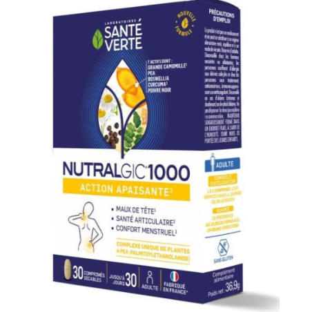 Santé Verte Nutralgic 1000 30 comprimés