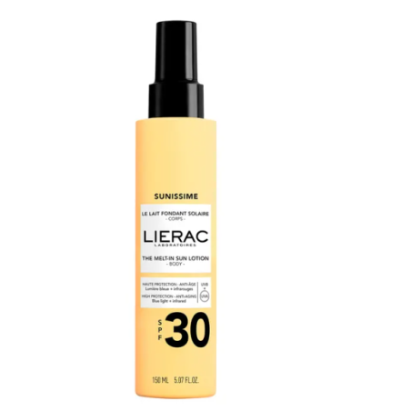 Lierac Sunissime Lait Fondant Solaire SPF30 Corps 150ml