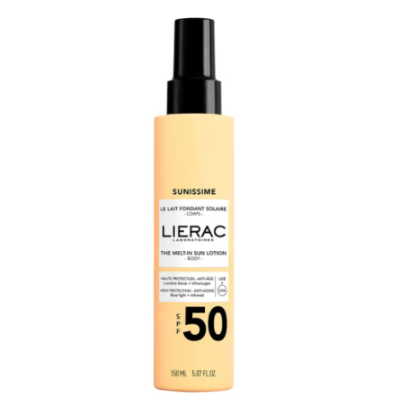 Lierac Sunissime Lait Fondant Solaire SPF50 Corps 150ml