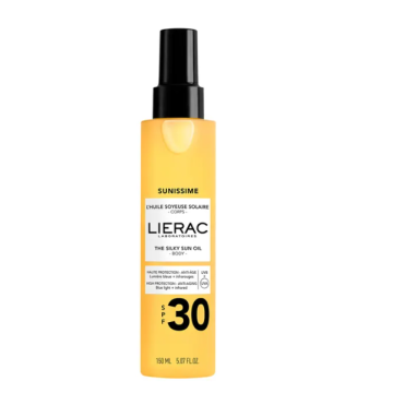 Lierac Sunissime L'Huile Soyeuse Solaire SPF30 Corps 150ml