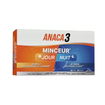Anaca3 Minceur Jour/Nuit 60 gélules