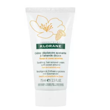 Klorane Crème Dépilatoire Apaisante à l'Amande Douce 75ml