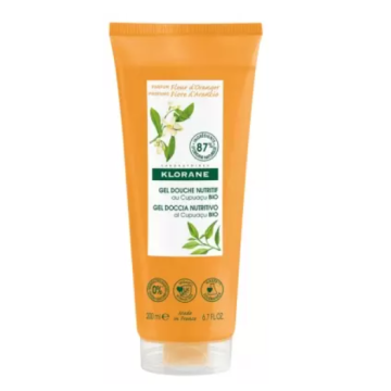Klorane Gel Douche Nutritif Fleur d'Oranger 200ml
