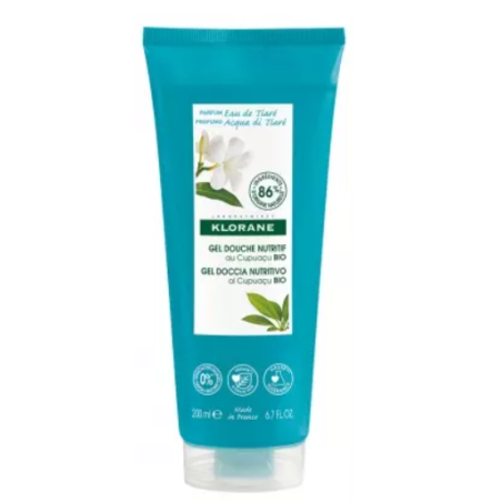Klorane Gel Douche Nutritif Eau de Tiaré 200ml