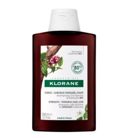 Klorane Shampoing Force à la Quinine et Edelweiss 100ml