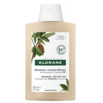 Klorane Shampoing Cheveux Très Secs au Cupuaçu 200ml