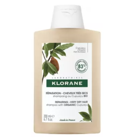 Klorane Shampoing Cheveux Très Secs au Cupuaçu 200ml