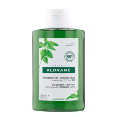 Klorane Shampoing Séborégulateur à l'Ortie 200ml