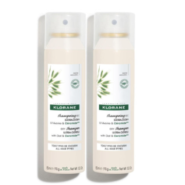 Klorane Shampoing Sec Extra-Doux 2x150ml