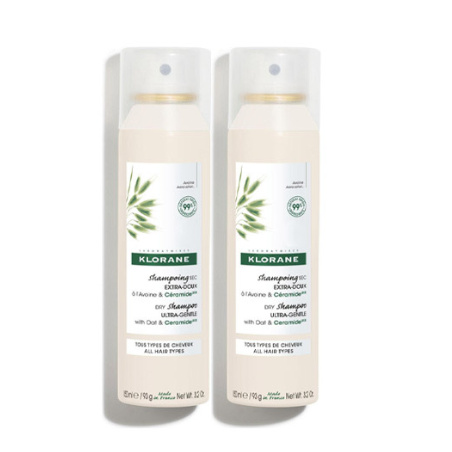 Klorane Shampoing Sec Extra-Doux 2x150ml