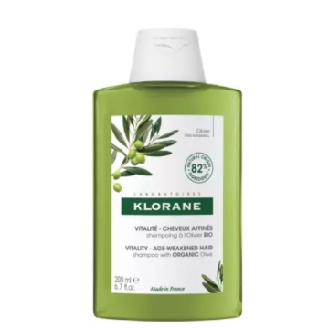 Klorane Shampoing Cheveux Affinés à l'Olivier 200ml