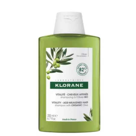 Klorane Shampoing Cheveux Affinés à l'Olivier 200ml