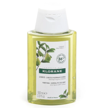 Klorane Shampoing Cheveux Normaux à Gras au Cédrat 100ml