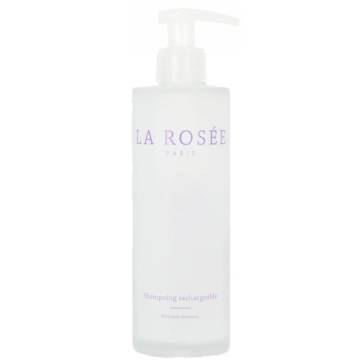 La Rosée Flacon Shampoing Rechargeable Verre 200ml