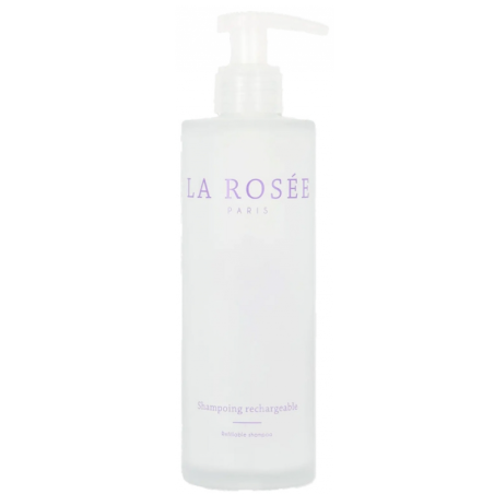 La Rosée Flacon Shampoing Rechargeable Verre 200ml