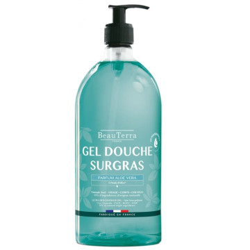 BeauTerra Gel Douche Surgras Aloe Vera 1L