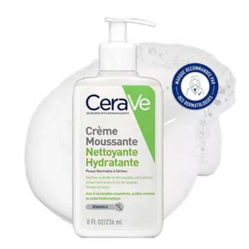 CeraVe Crème Moussante Nettoyante Hydratante 236ml