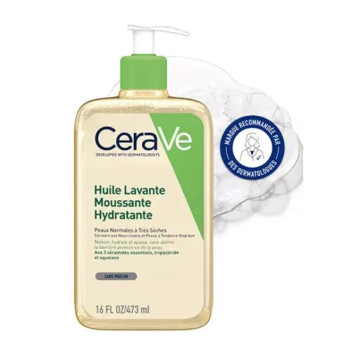CeraVe Huile Lavante Moussante Hydratante 473ml