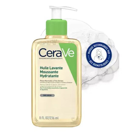 CeraVe Huile Lavante Moussante Hydratante 236ml