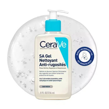 CeraVe SA Gel Nettoyant Anti-Rugosités 236ml