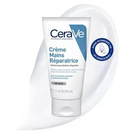 CeraVe Crème Réparatrice Mains 50ml