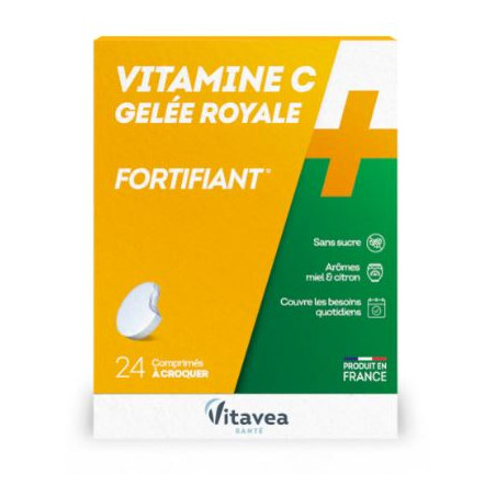 Vitavea Vitamine C Gelée Royale 24 comprimés