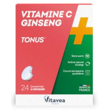 Vitavea Vitamine C Ginseng 24 comprimés
