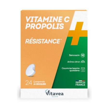 Vitavea Vitamine C Propolis 24 comprimés
