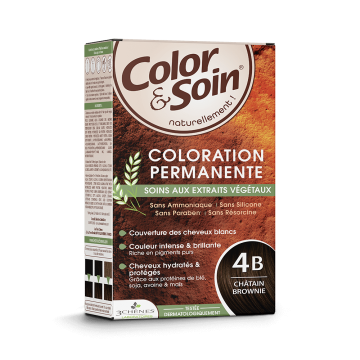 3 Chênes Color et Soin Chatain Brownie 4B