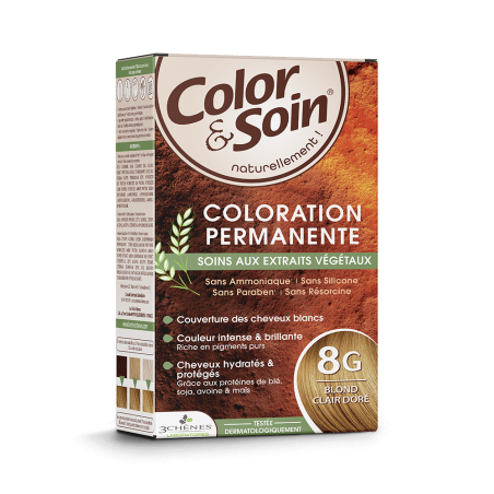 3 Chênes Color et Soin blond clair doré 8G