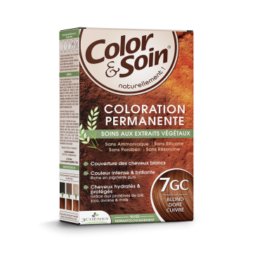 3 Chênes Color et Soin Blond Doré Foncé 7GC
