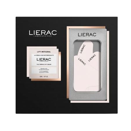 Lierac Coffret Noël Lift Intégral Crème Jour Raffermissante 50ml + Patchs Visage Réutilisables