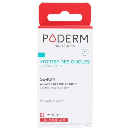 Poderm Purifiant Mycose des Ongles Huile-Sérum Ongles & Contours 8ml