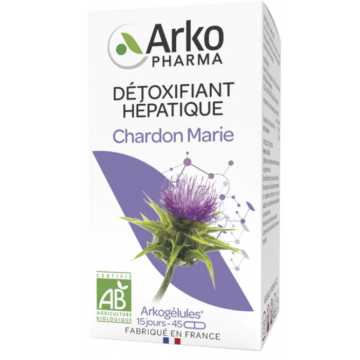 Arkopharma Arkogélules Chardon Marie 45 gélules