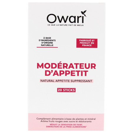 Owari Modérateur d'Appétit 20 sticks