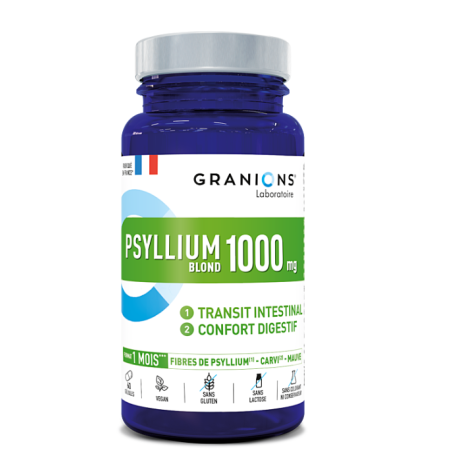 Granions Psyllium 1000mg 60 gélules